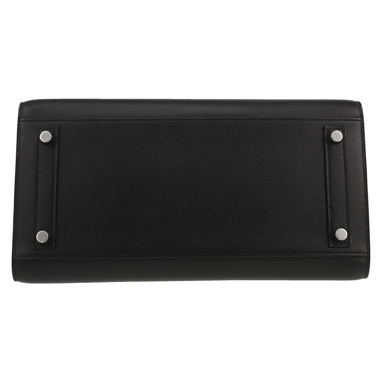 Sac à main Hermès  Birkin 30 cm en veau Madame noir - Detail D1