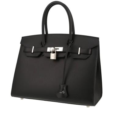 Hermès  Birkin 30 cm handbag  in black Madame calfskin