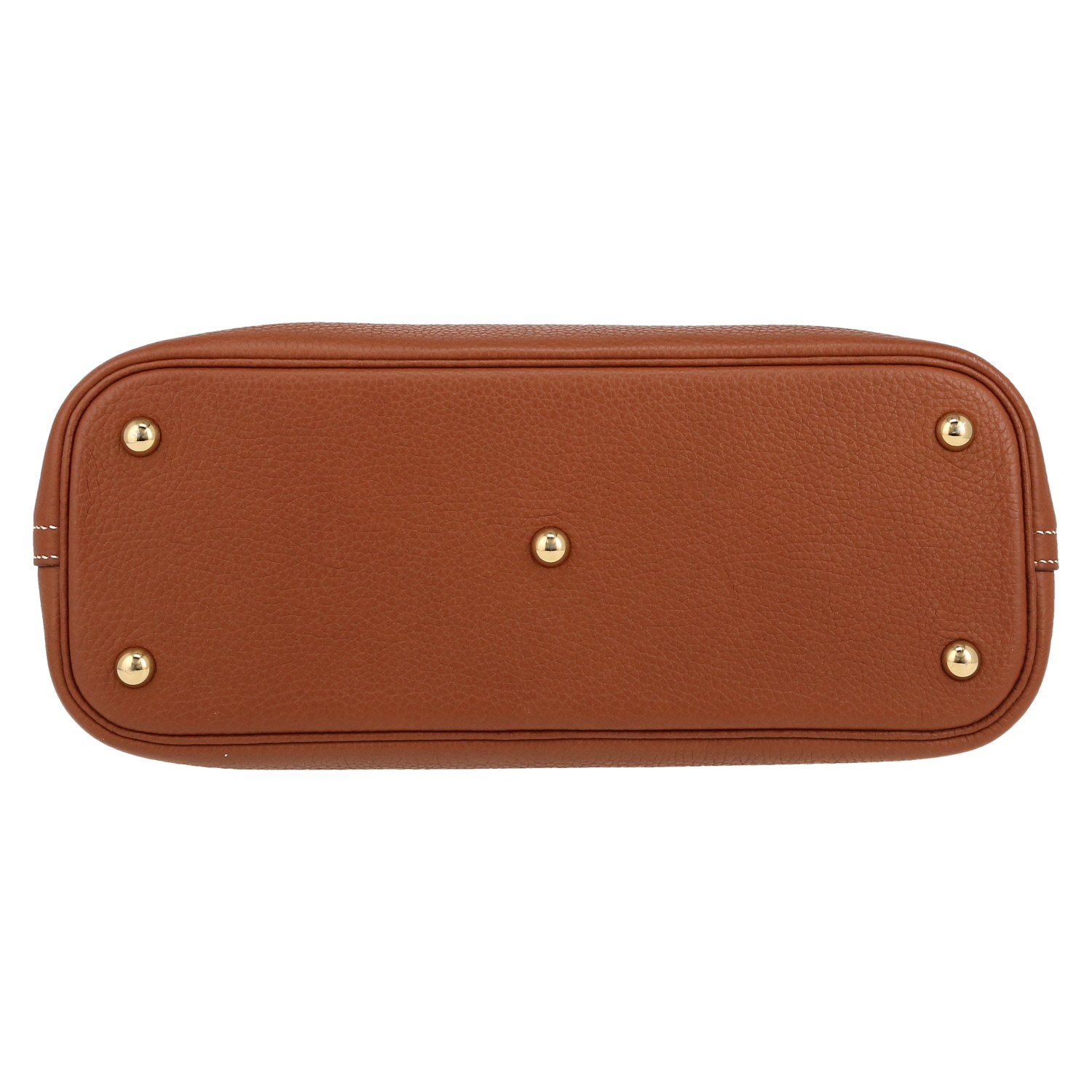 Borsa Hermès  Bolide 31 cm in pelle togo gold - Detail D1