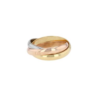 Cartier Trinity medium model ring in 3 golds