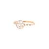 Cartier Etincelle ring in pink gold and diamonds - 00pp thumbnail