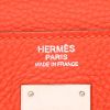 Bolso de mano Hermès  Kelly 32 cm en cuero togo naranja Capucine - Detail D2 thumbnail