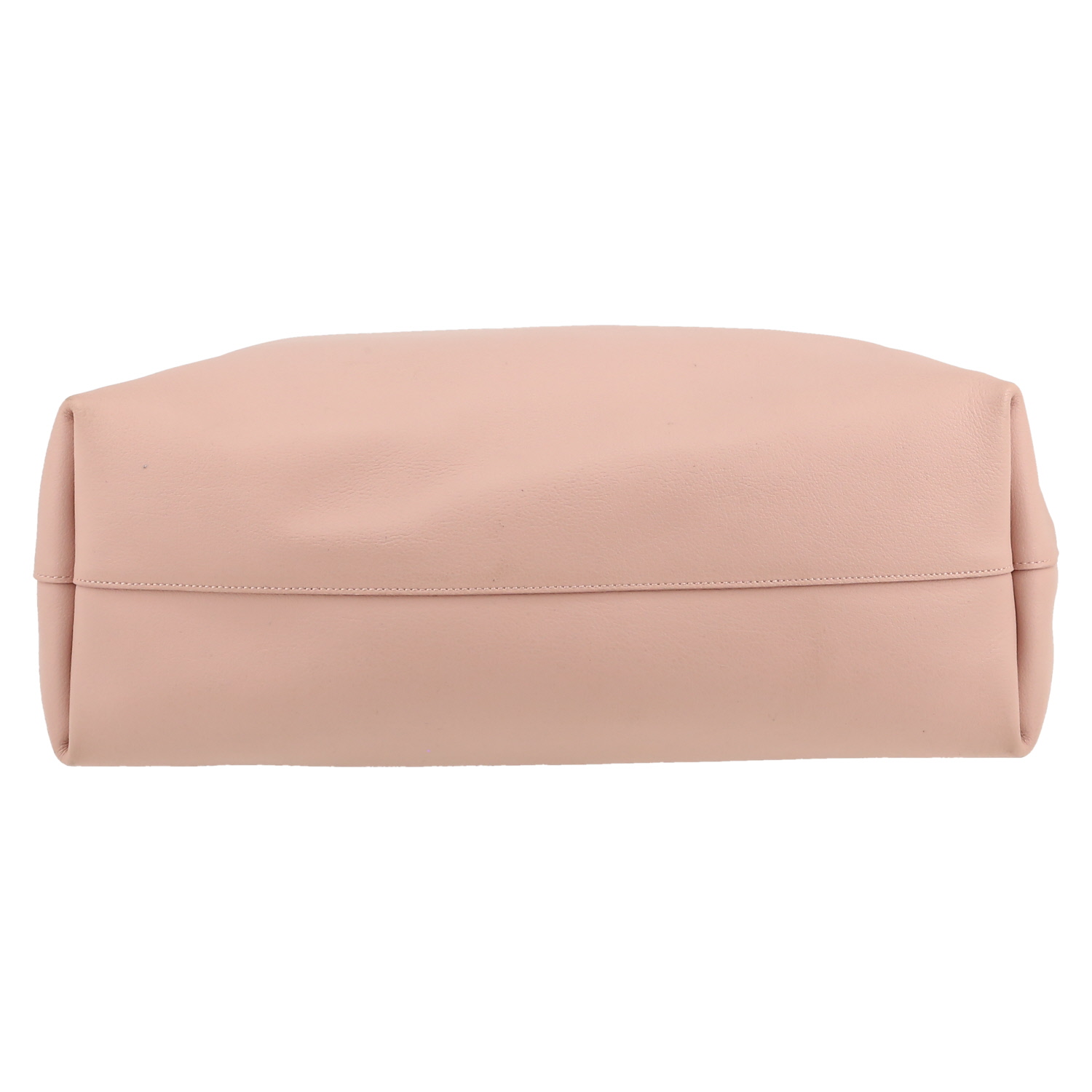 Saint Laurent   shopping bag  in pink leather - Detail D1