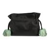 Borsa a tracolla Loewe  Flamenco Knot  modello medio  in pelle nera - 360 thumbnail