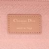 Bolso de mano Dior  Lady D-Lite en lona cannage rosa - Detail D2 thumbnail