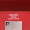 Bolso de mano Hermès  Kelly 32 cm en cuero epsom rojo granate - Detail D2 thumbnail