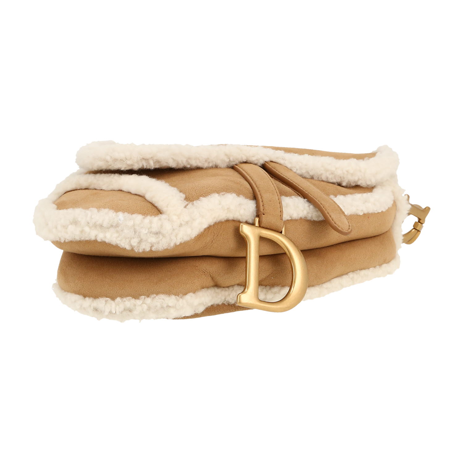 Borsa Dior  Saddle modello medio  in  marrone - Detail D1