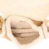 Dior  Saddle medium model  handbag  in brown sheepskin - Detail D3 thumbnail