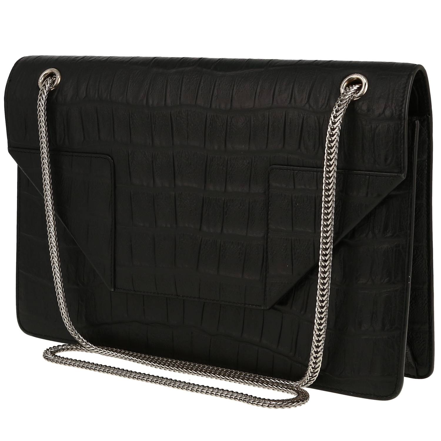 Betty Shoulder Bag In Black Leather