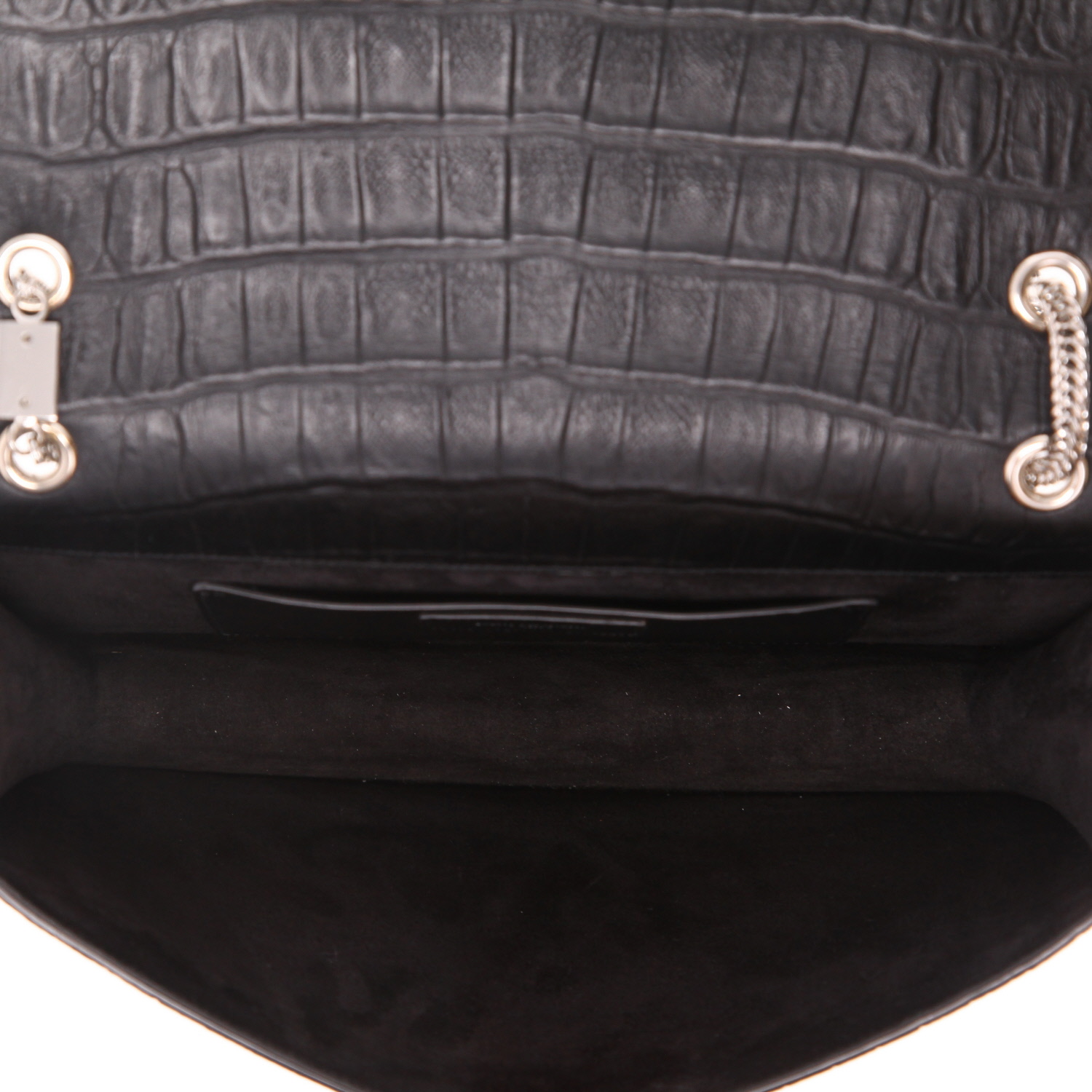 Borsa a tracolla Saint Laurent  Betty in pelle nera - Detail D3