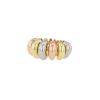 Hald-rigid Bulgari Celtica ring in yellow gold, pink gold and white gold - 00pp thumbnail