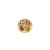 Bulgari Allegra ring in yellow gold, diamonds and colored stones - 360 thumbnail