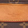 Louis Vuitton  Deauville handbag  in brown monogram canvas  and natural leather - Detail D2 thumbnail