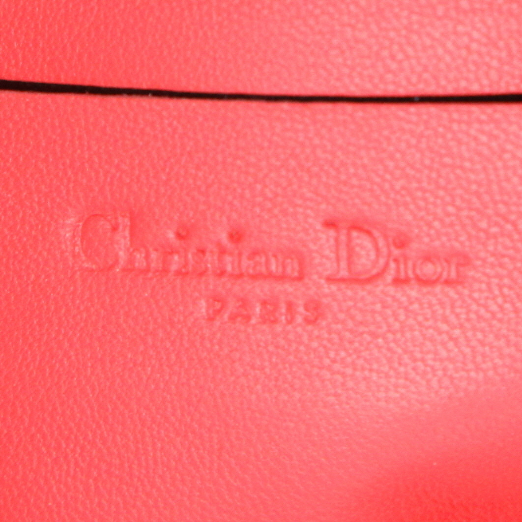 Borsa a tracolla Dior  Promenade in pelle rosa - Detail D2