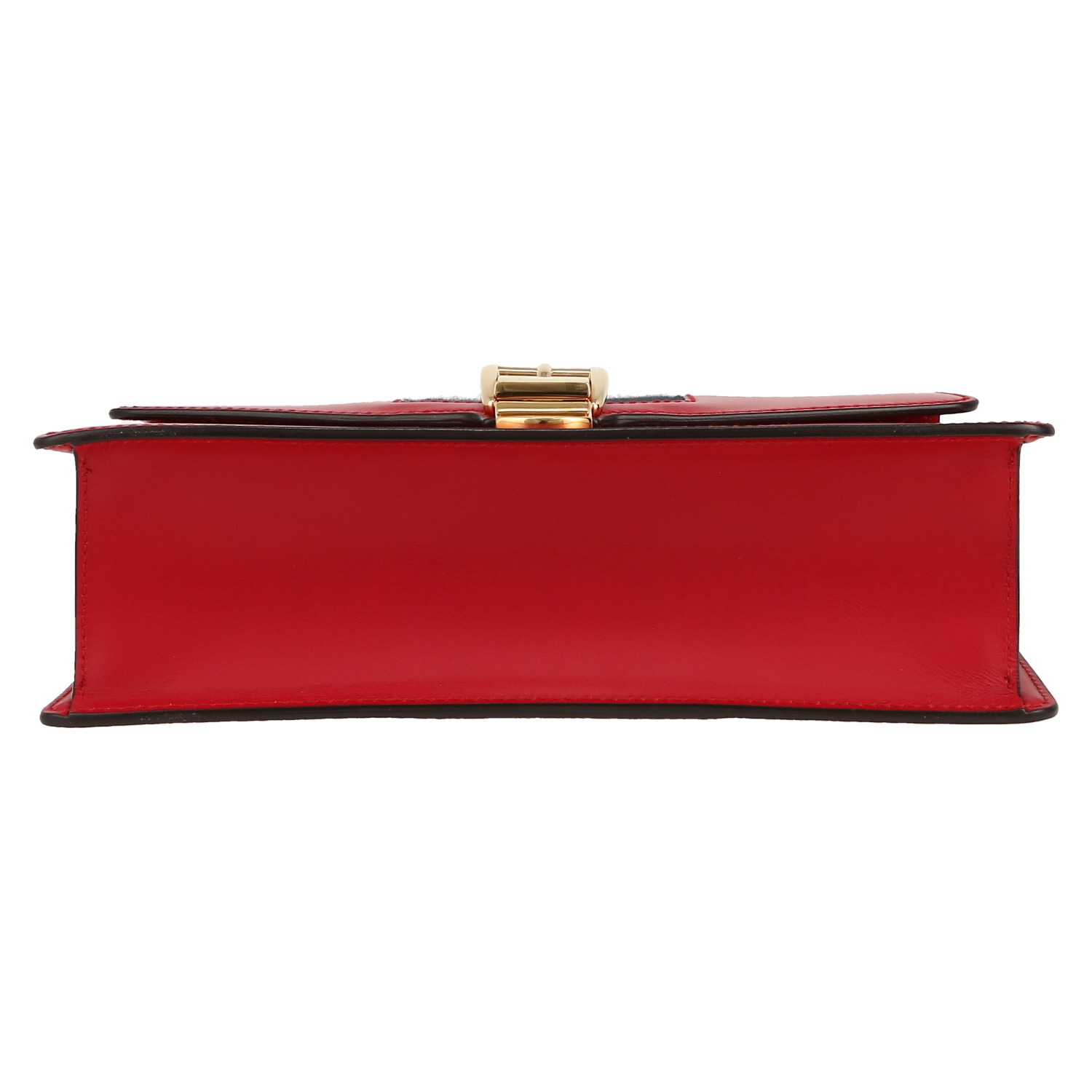 Borsa Gucci  Sylvie in pelle rossa - Detail D1