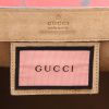 Gucci   shopping bag  in red and black leather - Detail D2 thumbnail