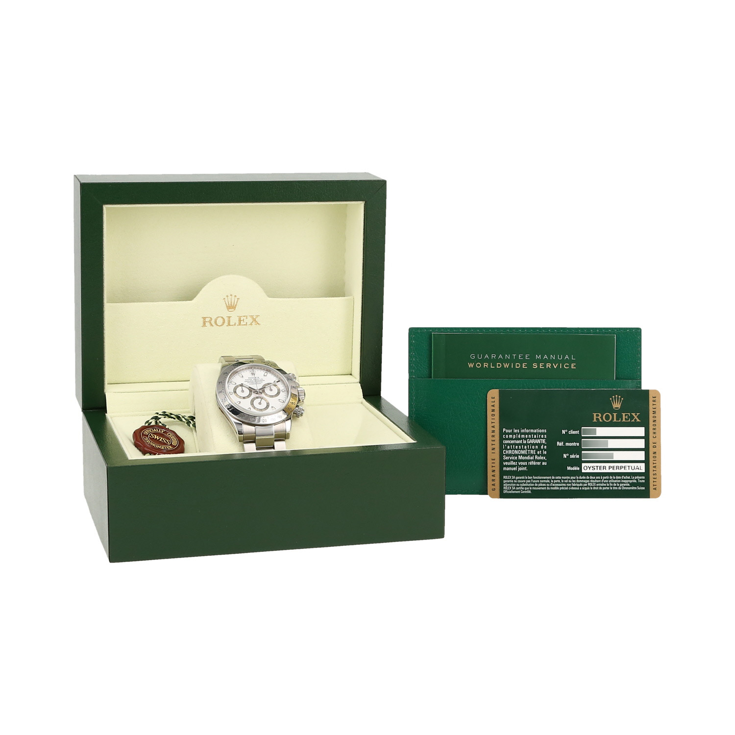 Rolex Daytona Automatique  in stainless steel Ref: Rolex - 116520  Circa 2007 - Detail D2