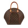 Louis Vuitton  Ellipse large model  handbag  in brown monogram canvas  and natural leather - 360 thumbnail