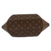 Bolso de mano Louis Vuitton  Ellipse modelo grande  en lona Monogram marrón y cuero natural - Detail D1 thumbnail