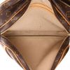 Borsa a tracolla Louis Vuitton  Reporter in tela monogram marrone e pelle naturale - Detail D3 thumbnail