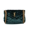 Borsa Saint Laurent  Puffer in velluto blu - 360 thumbnail