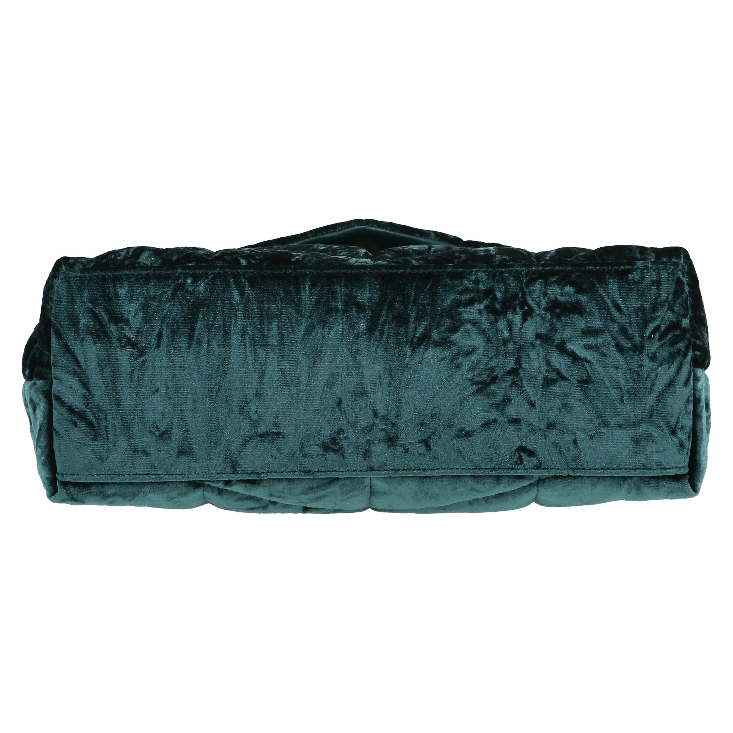 Borsa Saint Laurent  Puffer in velluto blu - Detail D1