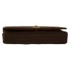 Bolso de mano Chanel   en jersey acolchado marrón - Detail D1 thumbnail