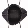 Shopping bag Hermès  Garden in tela nera e pelle nera - Detail D3 thumbnail