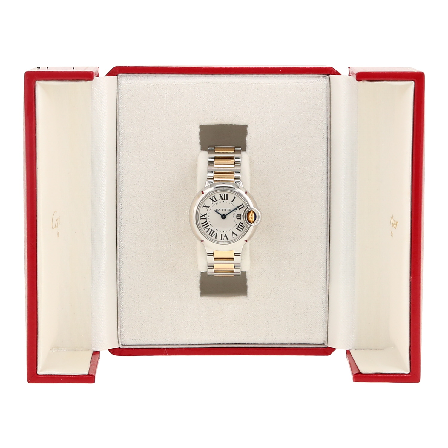 Cartier Ballon Bleu De Cartier  in gold and stainless steel Ref: Cartier - 3009  Circa 2010 - Detail D2