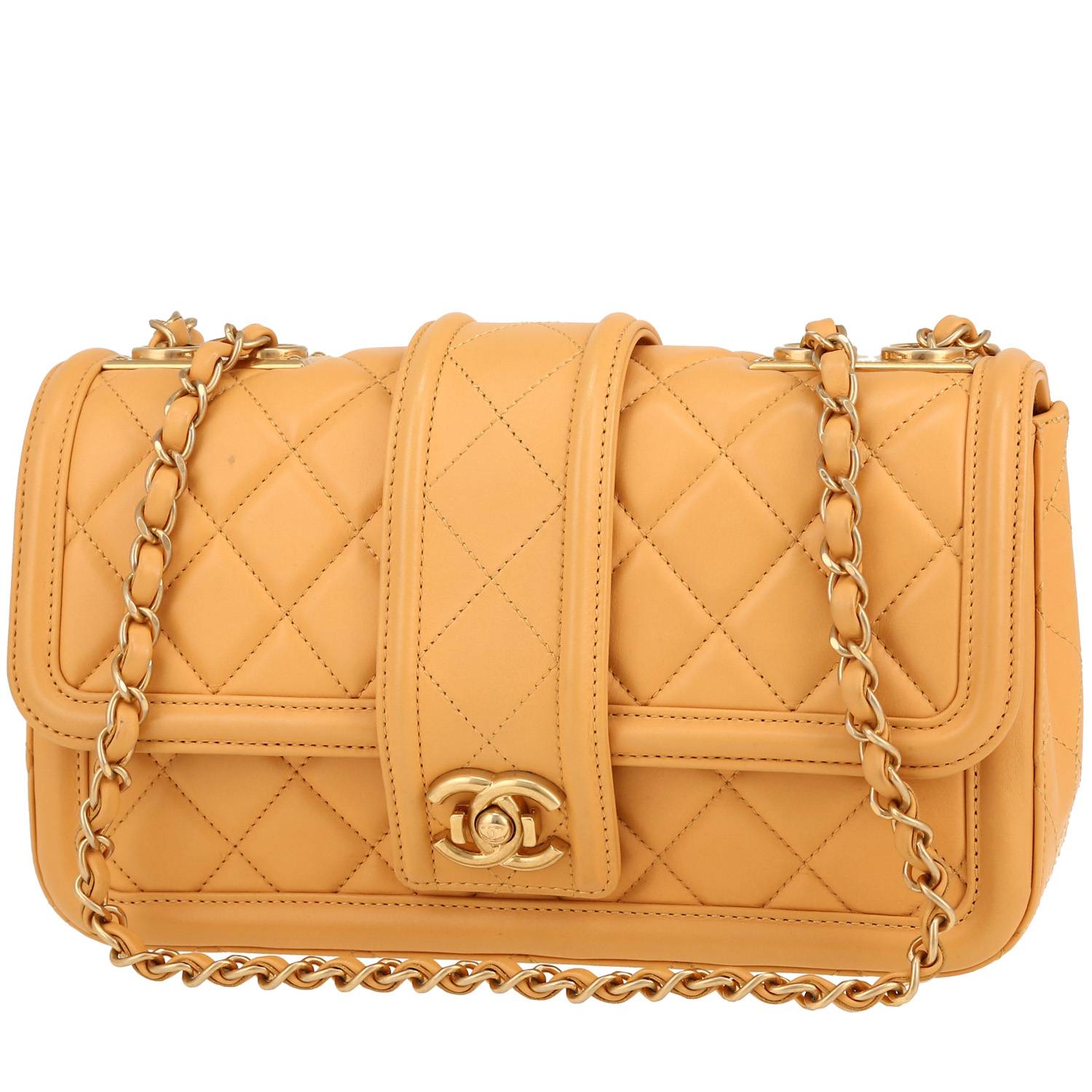 Shoulder Bag In Quilted Leather