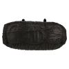 Prada   handbag  in black embossed leather - Detail D1 thumbnail
