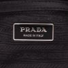 Bolso de mano Prada   en cuero con relieve negro - Detail D2 thumbnail