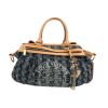 Louis Vuitton  Editions Limitées handbag  in blue monogram denim canvas  and natural leather - 360 thumbnail