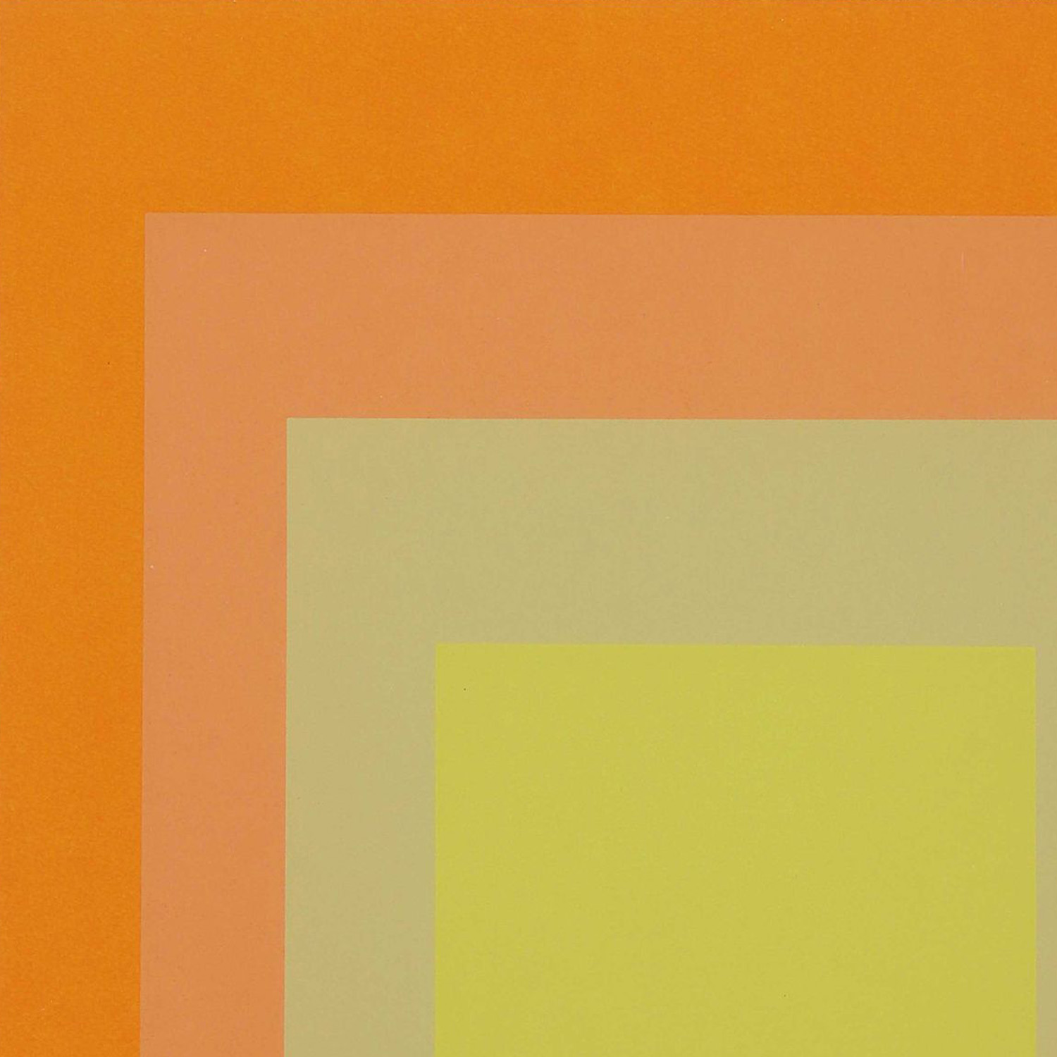 Josef Albers (1888-1976), Homage to the square - 1964 - Detail D2