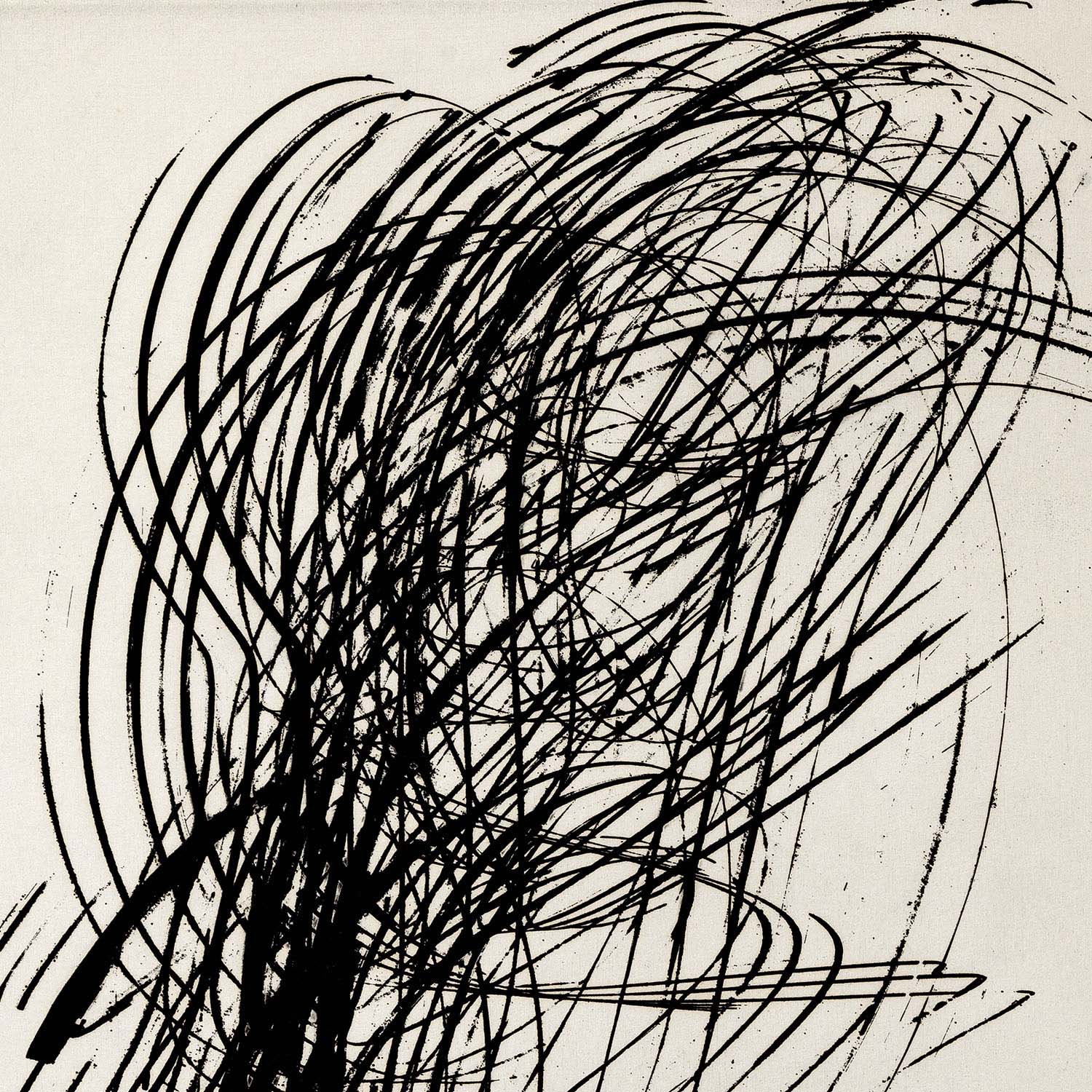 Hans Hartung (1904-1989), G 1973-2 - 1973 - Detail D1