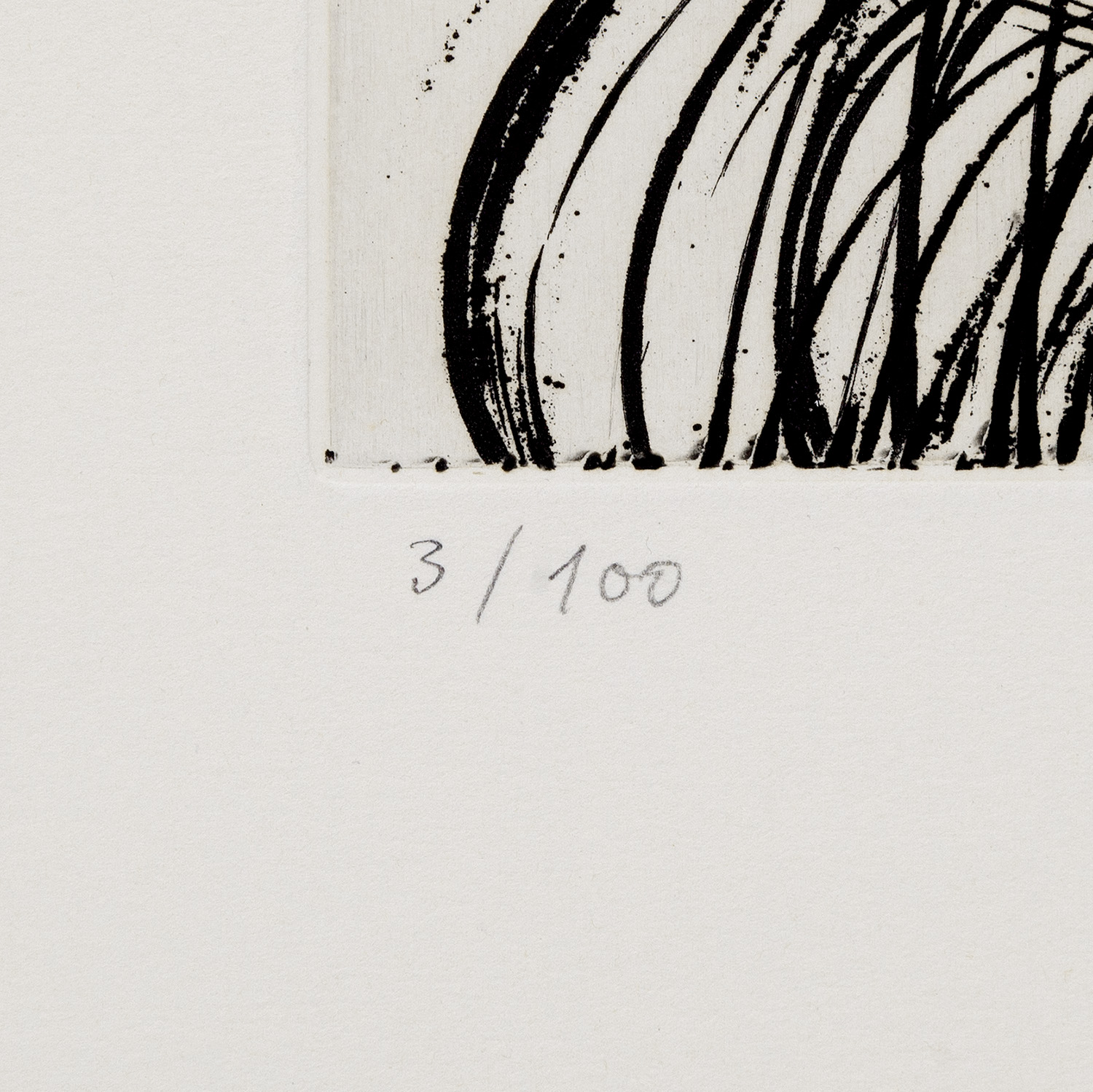 Hans Hartung (1904-1989), G 1973-2 - 1973 - Detail D3