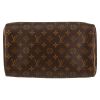 Louis Vuitton  Speedy Editions Limitées handbag  in brown and green monogram canvas  and natural leather - Detail D1 thumbnail