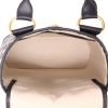 Dior  Bucket handbag  in navy blue monogram canvas Oblique  and navy blue leather - Detail D3 thumbnail