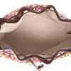 Borsa Dior  Bucket in tessuto a monogramma Oblique bordeaux e pelle bordeaux - Detail D3 thumbnail