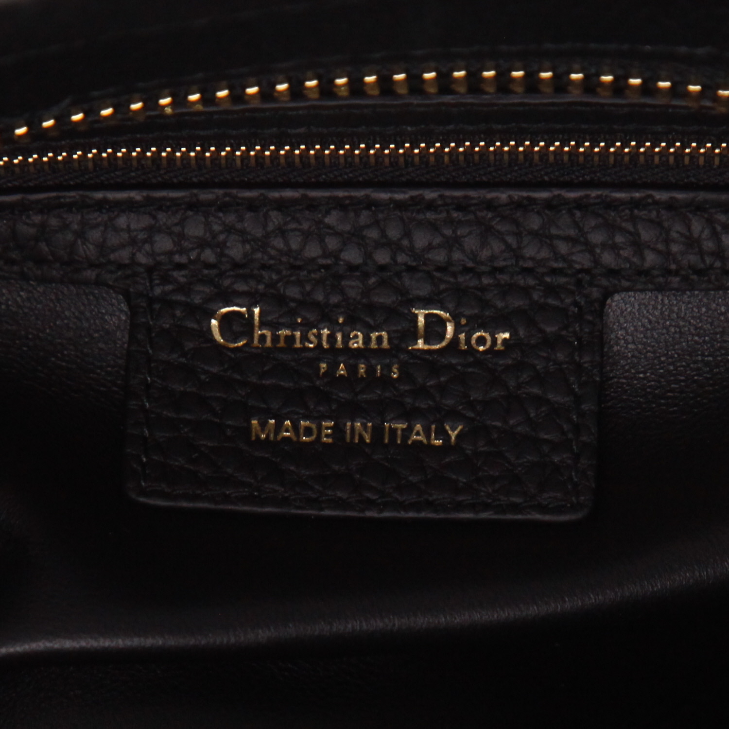Borsa Dior  Lady D-Sire in pelle taurillon clemence nera - Detail D2
