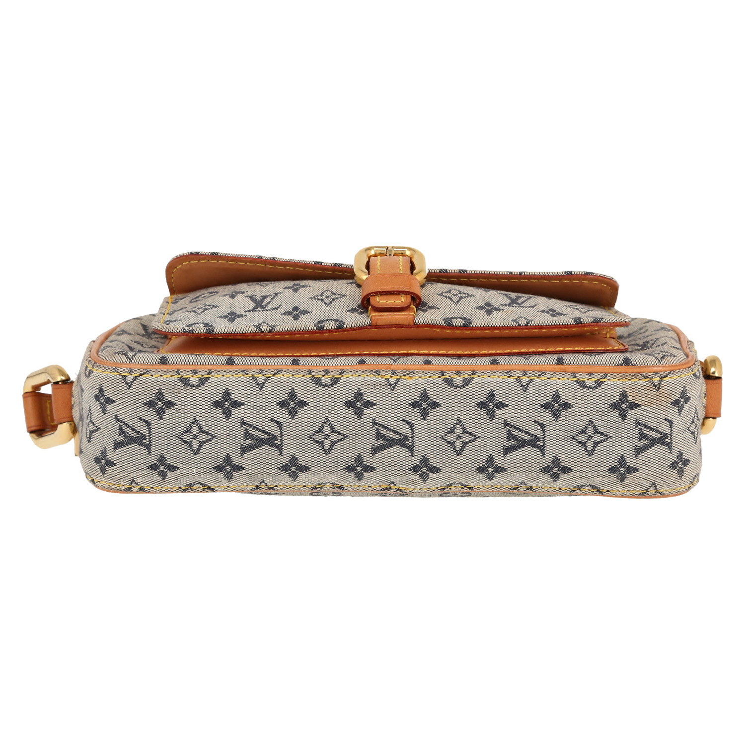 Louis Vuitton  Juliette shoulder bag  in grey monogram canvas Idylle  and natural leather - Detail D1