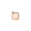 Pomellato Ritratto medium model ring in pink gold and quartz - 360 thumbnail
