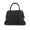 Hermès  Bolide 35 cm handbag  in black leather taurillon clémence - 360 thumbnail