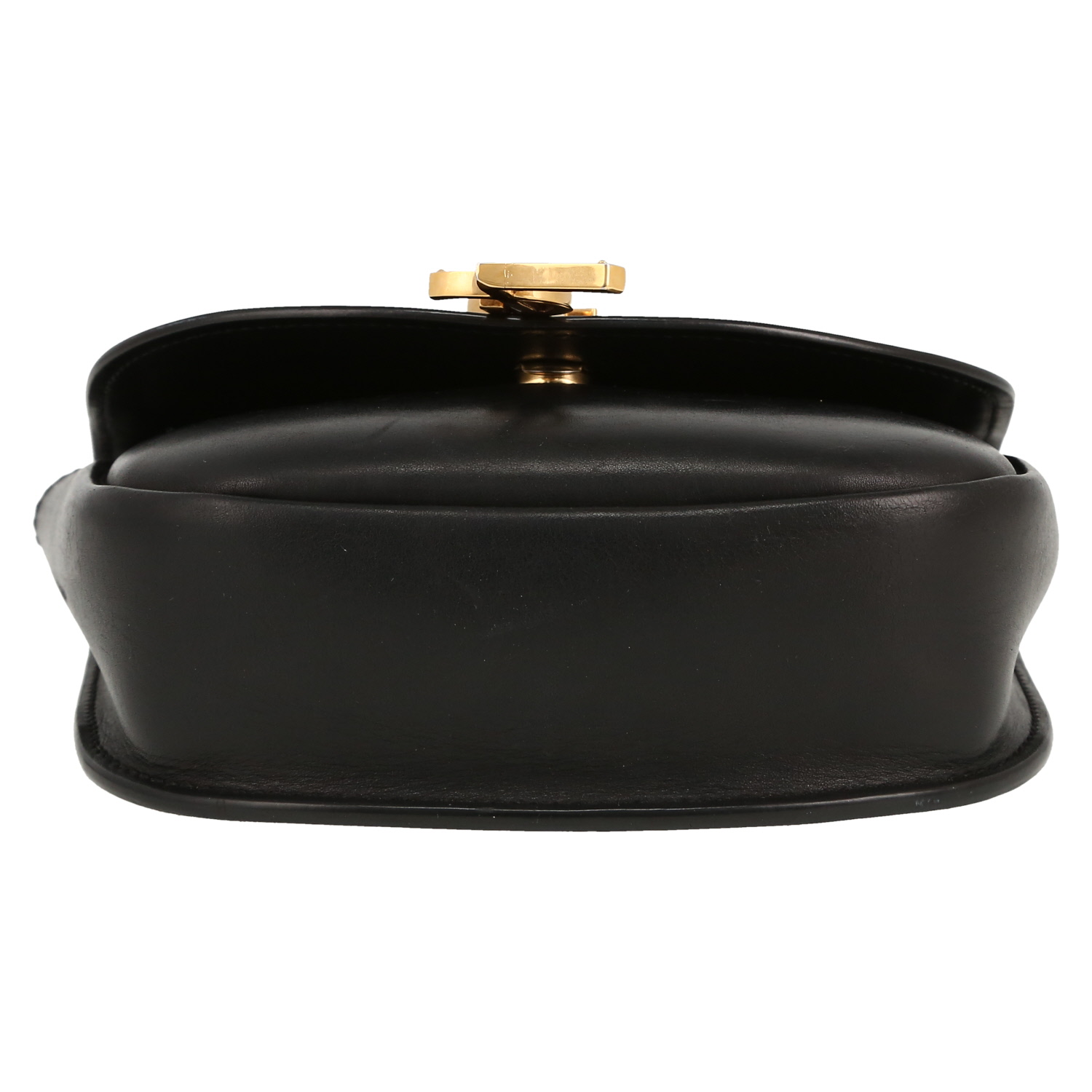 Bolso bandolera Saint Laurent  Kaia modelo pequeño  en cuero negro - Detail D1