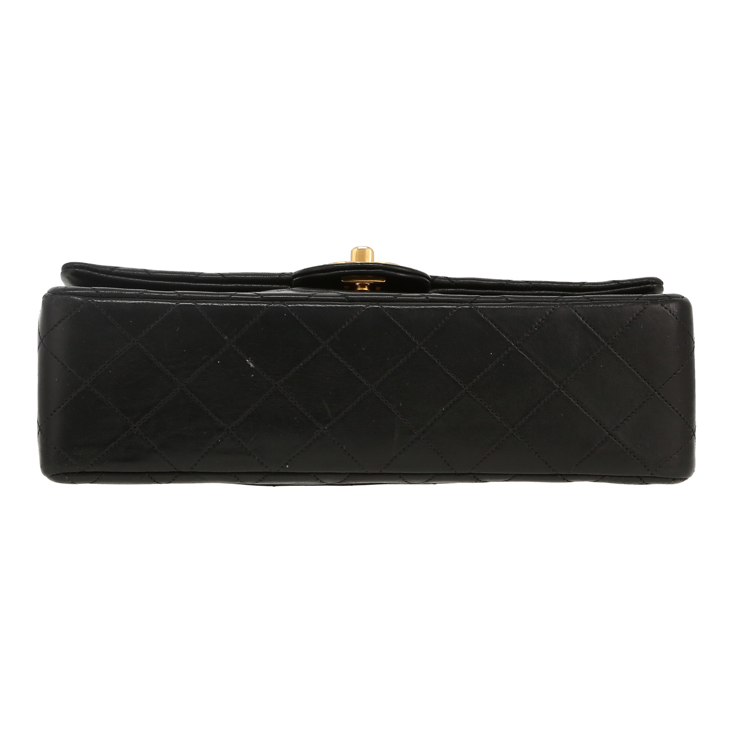 Bolso de mano Chanel  Timeless Vintage en cuero acolchado negro - Detail D1