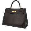 Hermès  Kelly 35 cm handbag  in black Ardenne leather - 00pp thumbnail