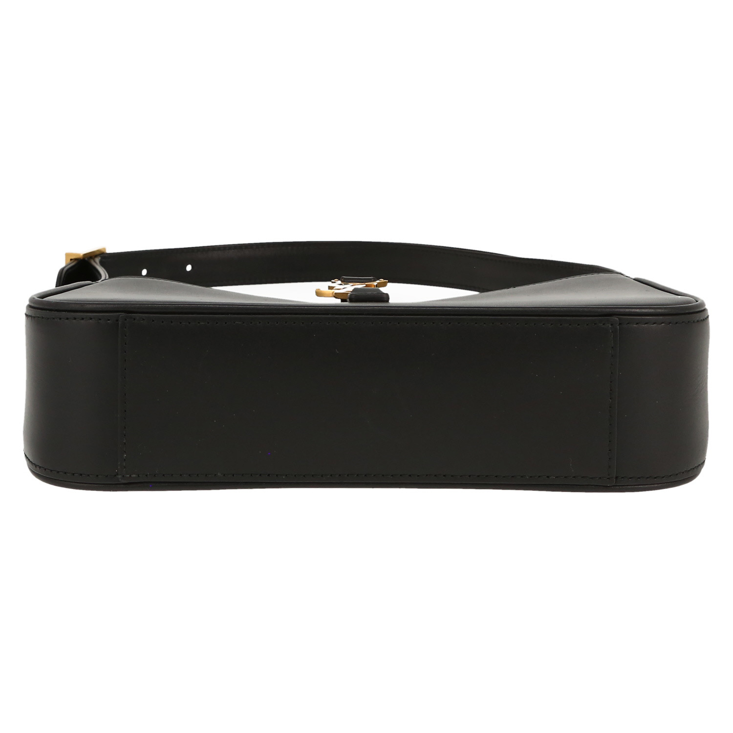 Saint Laurent  5 à 7 handbag  in black leather - Detail D1