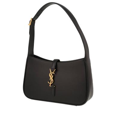 Sac à main Saint Laurent  5 à 7 en cuir noir