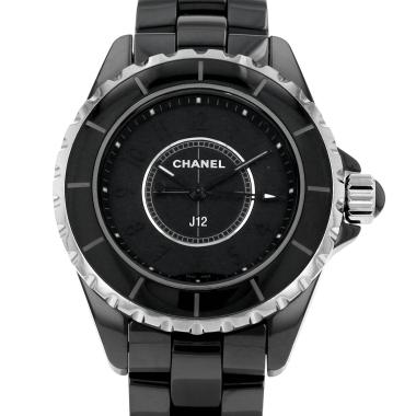 Montre Chanel J12 Phantom en céramique noire Ref: Chanel - H3828  Vers 2015