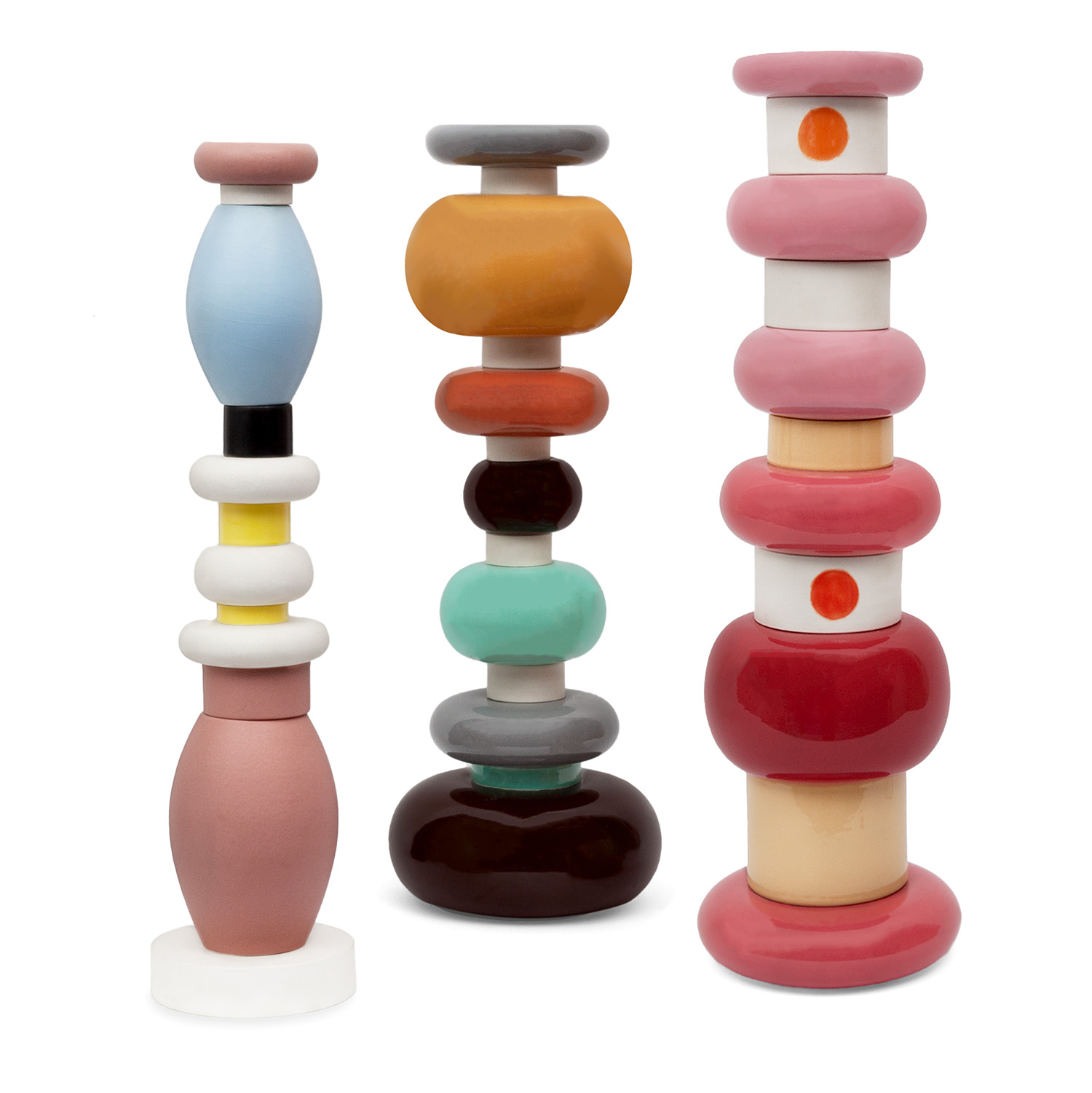 Ettore Sottsass (1917-2007), Complete set from the 'Flavia' series - Designed in 1964 - Detail D1